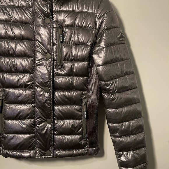 Super Dry Hooded Classic Puffer Jacket - Picture 7 of 16